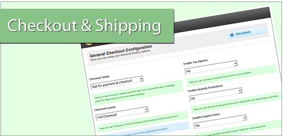 shopping cart features